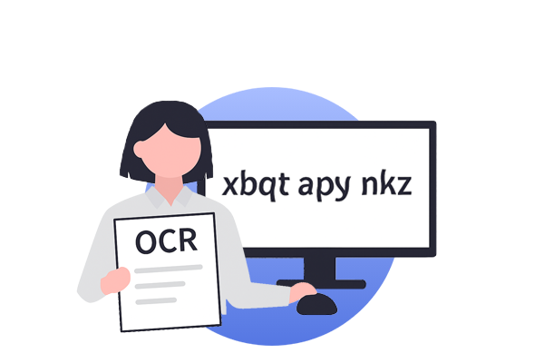 OCRを検討したが精度面で断念した
