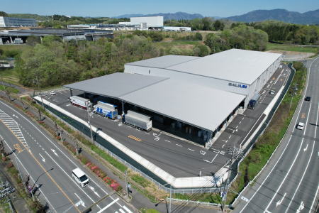 送り状名人を運用中のフクシマガリレイ岡山工場 新配送センター(部品センター)