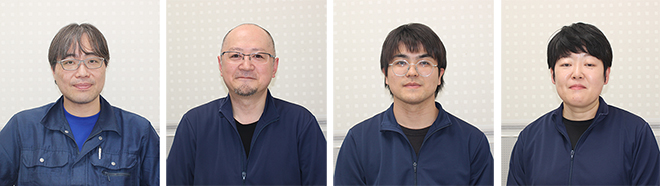 左から、蒔田氏、内藤氏、比嘉氏、長谷部氏